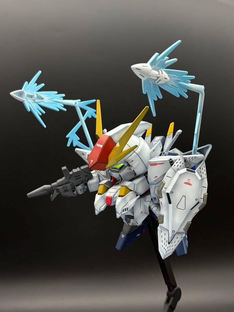 SDガンダム　BB戦士 クスィーガンダム　メッサー　ギャルセゾン　塗装済み完成品