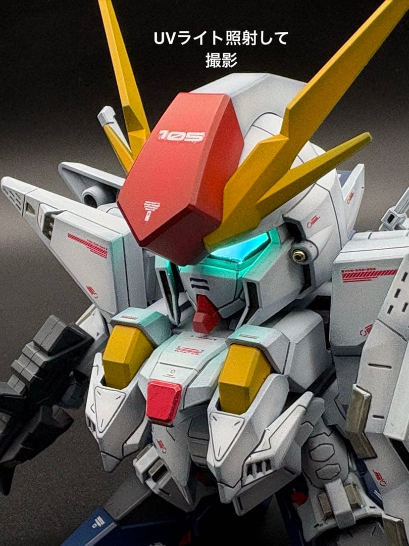 SDガンダム　BB戦士 クスィーガンダム　メッサー　ギャルセゾン　塗装済み完成品