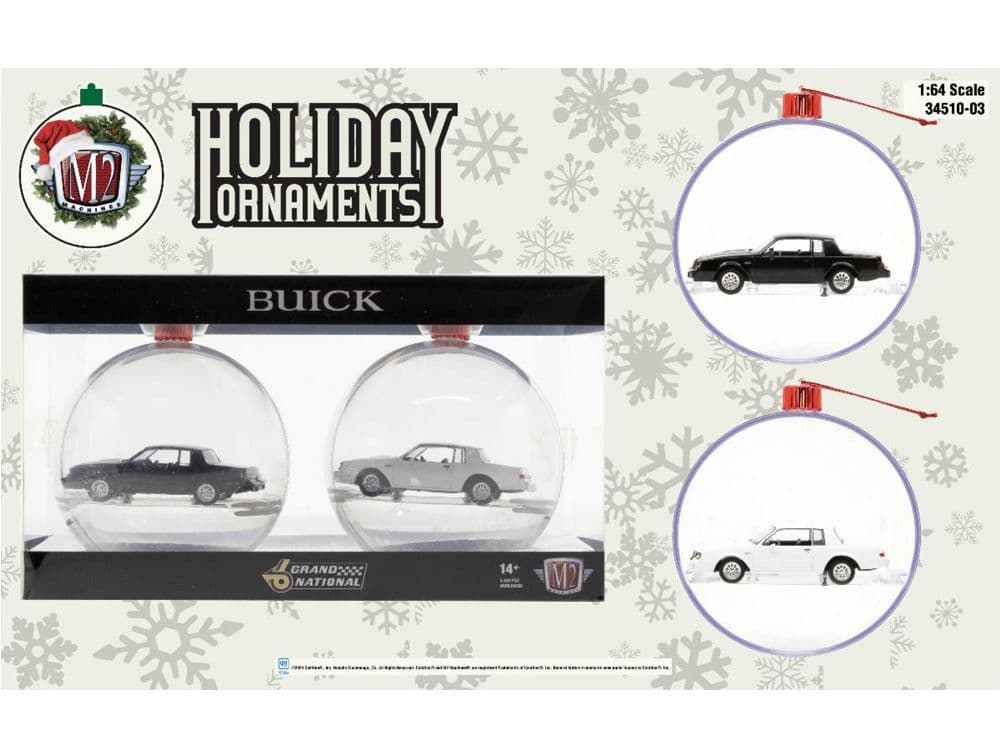 M2マシーン ホリデー・オーナメント 1987 ビュイック・グランドナショナル