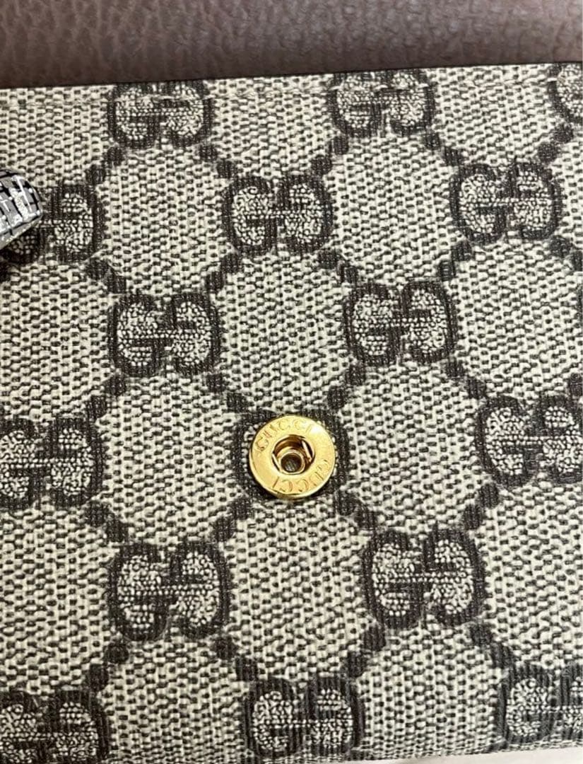 GUCCI GGマーモント2つ折り財布