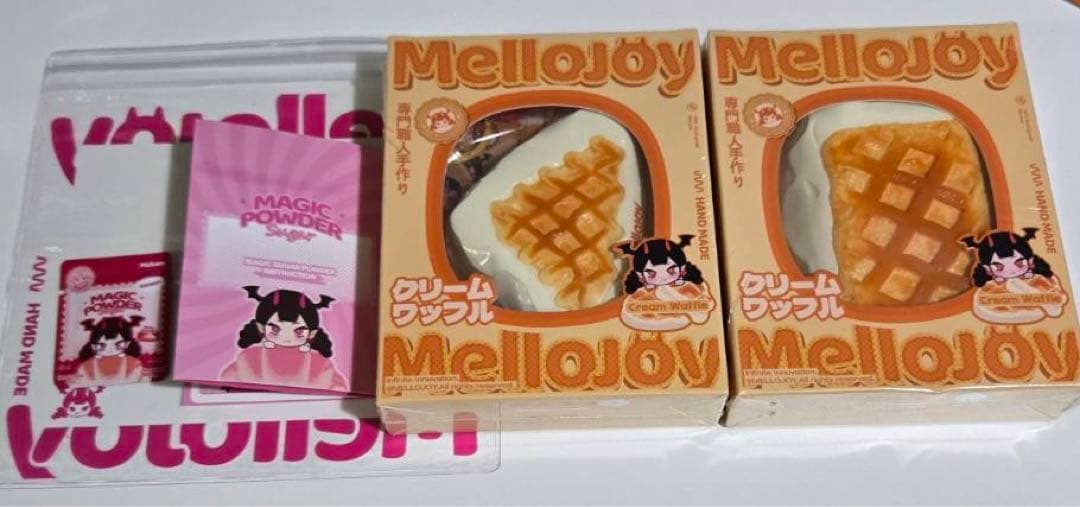 Mellojoy 新クリームワッフル　スクエア　さんかく　新品未開封