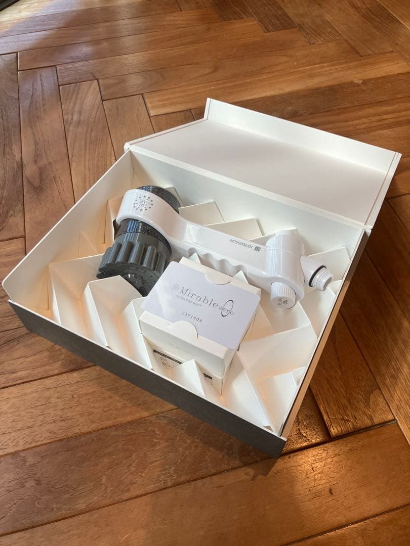 Mirable(ミラブル)zero(ゼロ）シャワーヘッド ウルトラファインバブル