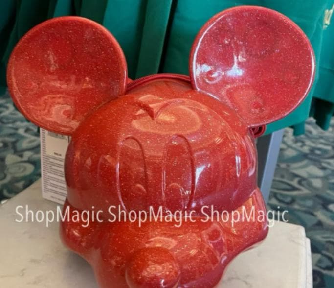 【レア商品】ディズニー Loungefly ミッキー フェイス ショルダーバッグ