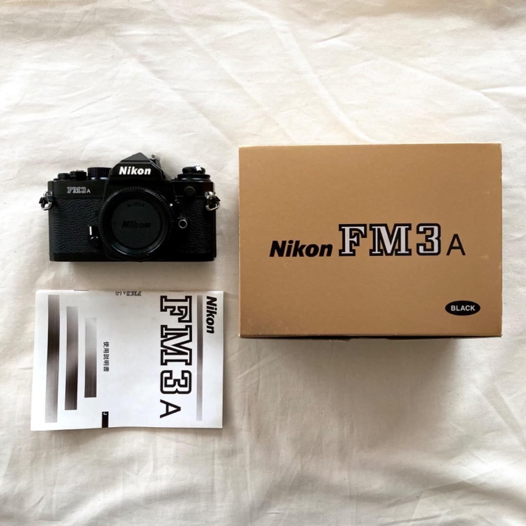 箱付シリアル一致NikonFM3ABLACKブラック一眼レフフィルムカメラ本体