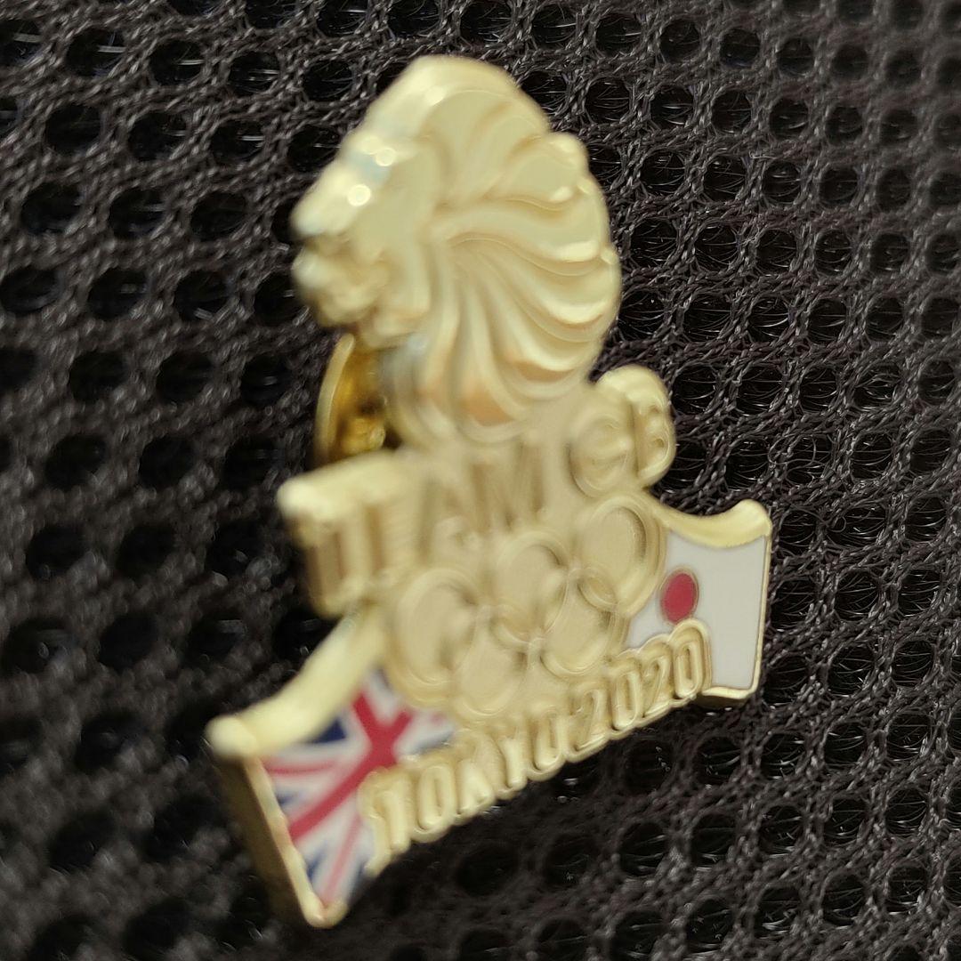 オリンピック2020 イギリス代表選手用ピンバッジ 非売品