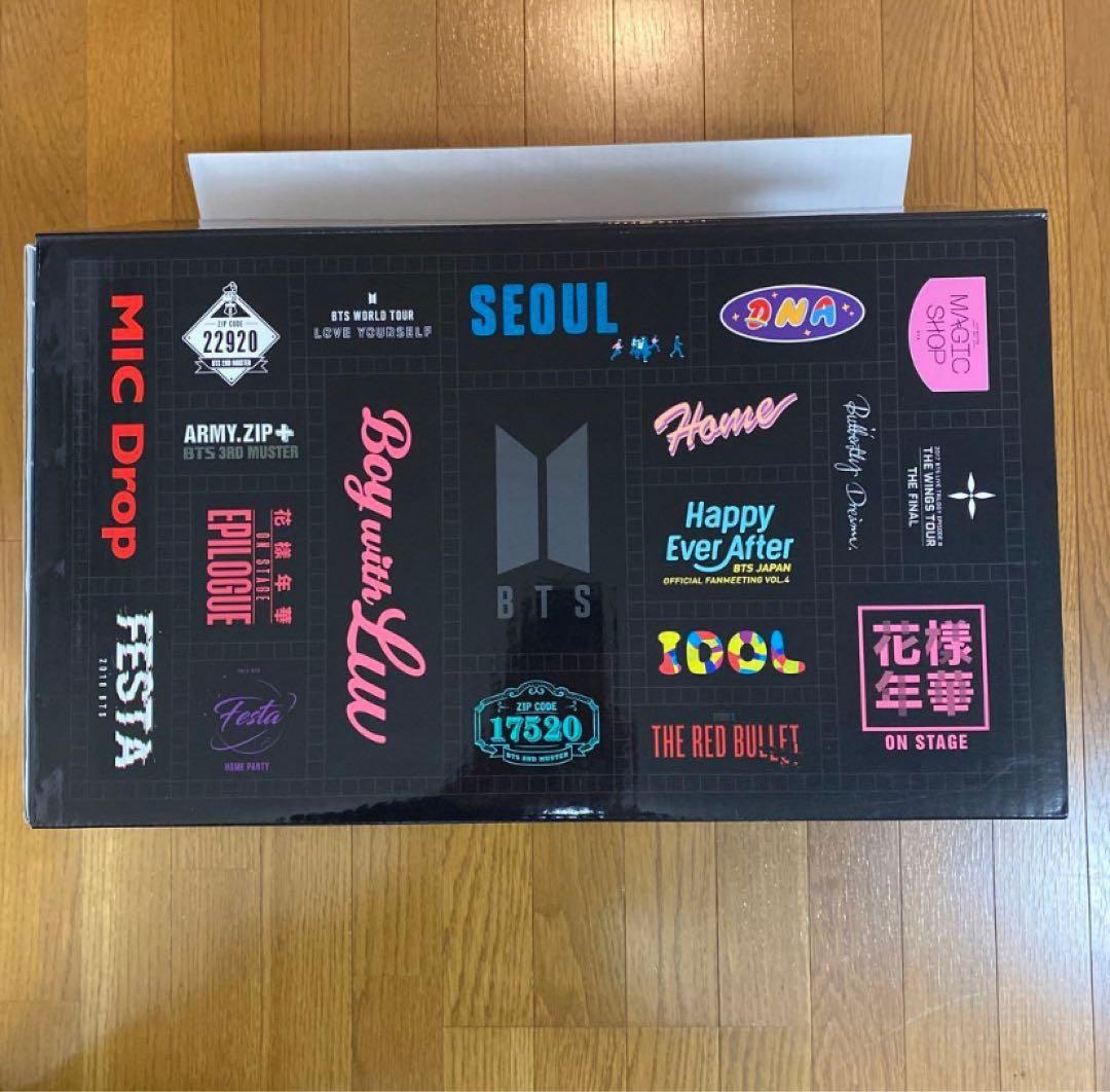 BTS コンテナボックス　ロゴダンボール　計2点　フォーチュンBOX