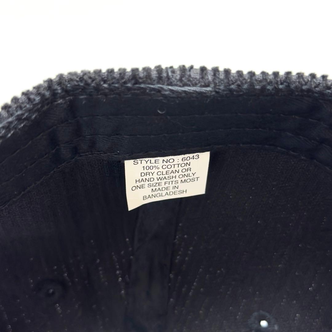 【コーデュロイ】Junkie トラッカーキャップ ブラック