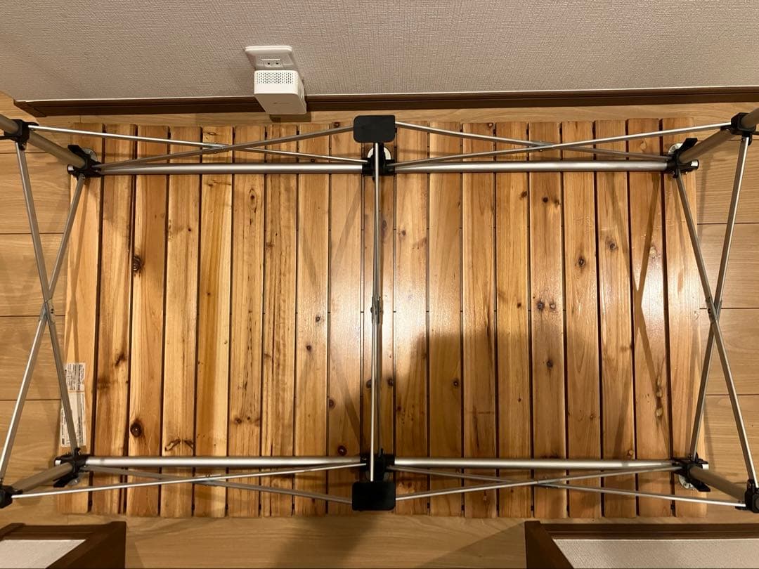 コールマン　ナチュラルウッドロールテーブル110 値下げ済み