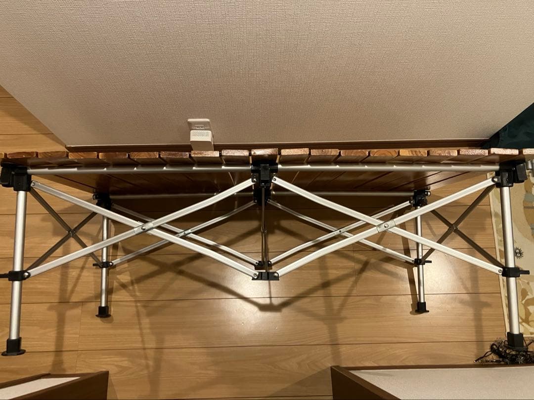 コールマン　ナチュラルウッドロールテーブル110 値下げ済み