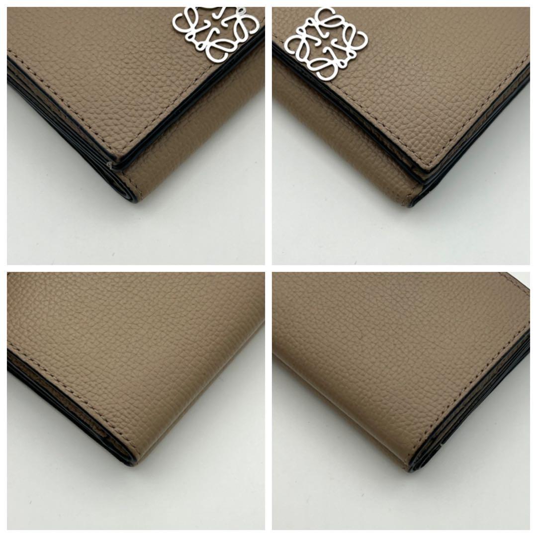 【人気カラー】LOEWE アナグラム トライフォールド ウォレット 三つ折り財布