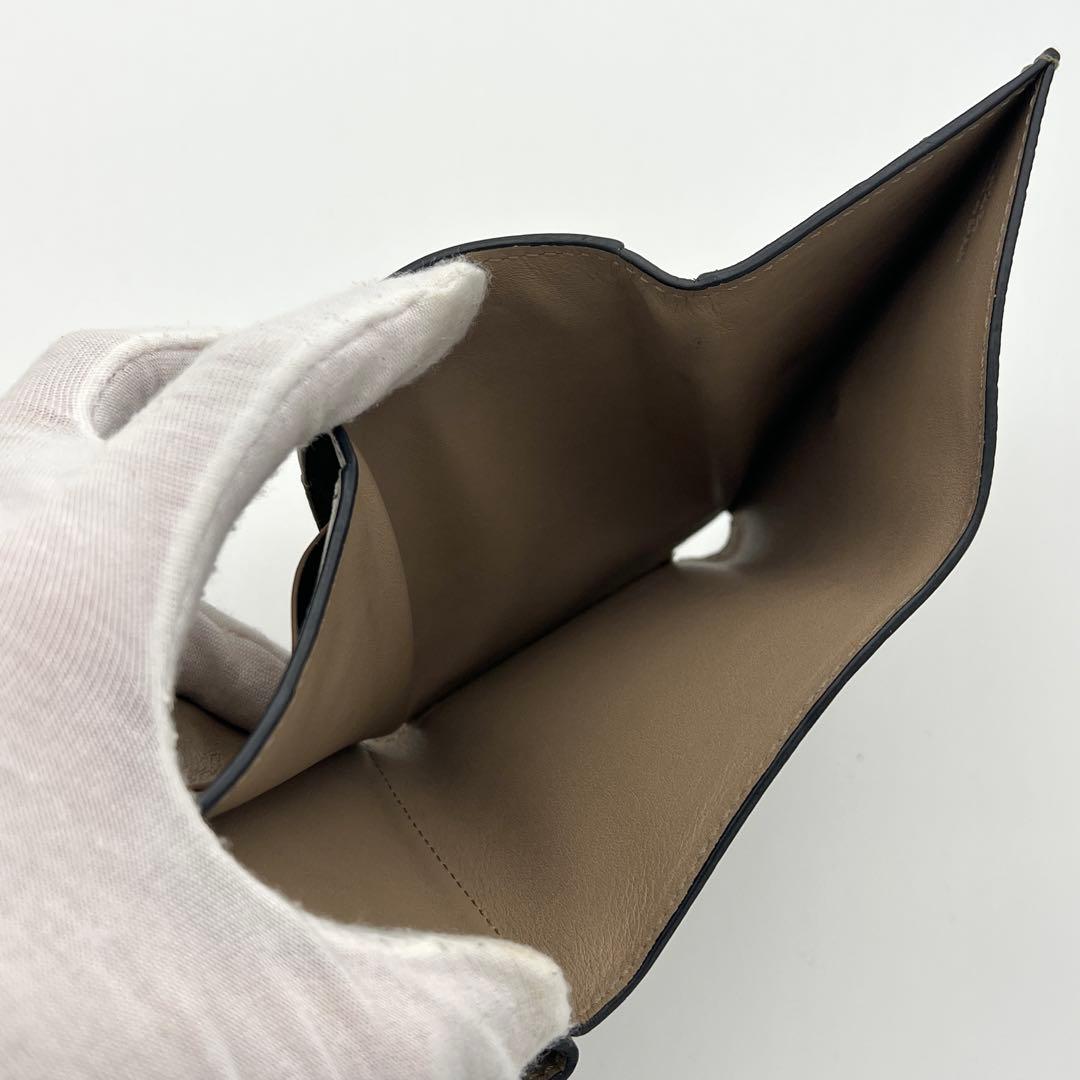 【人気カラー】LOEWE アナグラム トライフォールド ウォレット 三つ折り財布