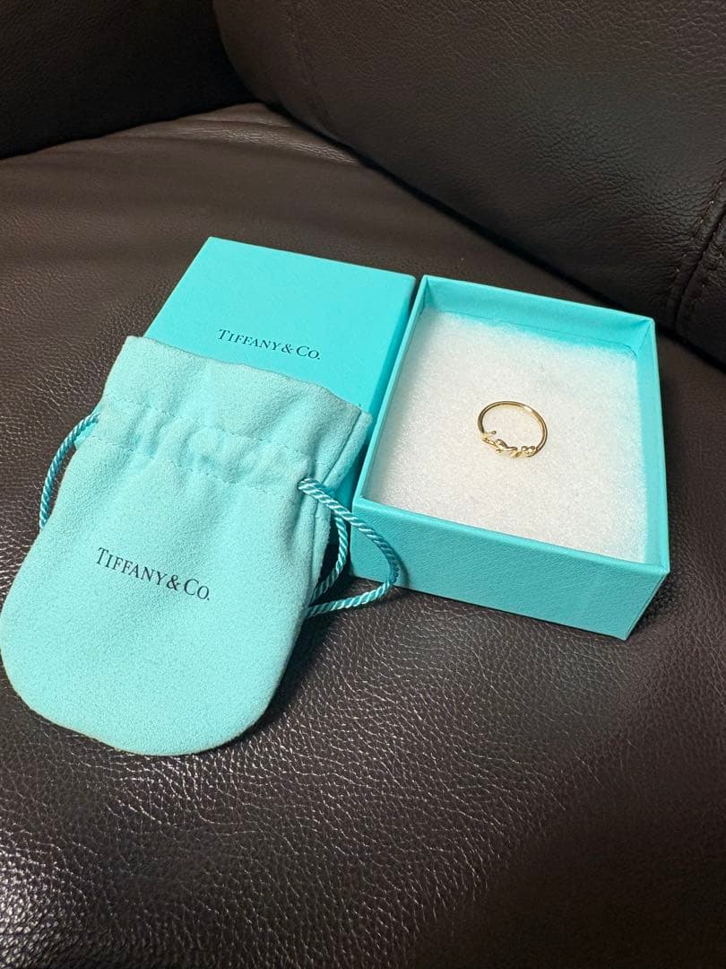 試着のみ　ティファニー　ラブ　リング