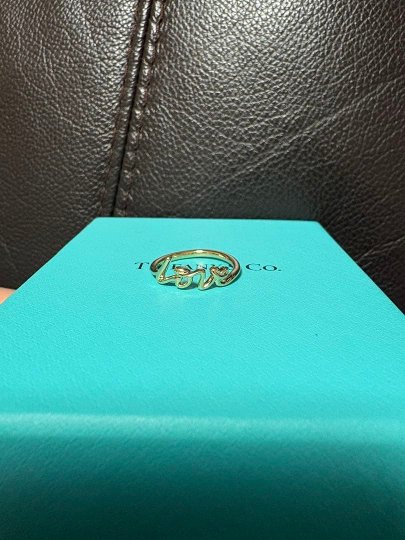 試着のみ　ティファニー　ラブ　リング