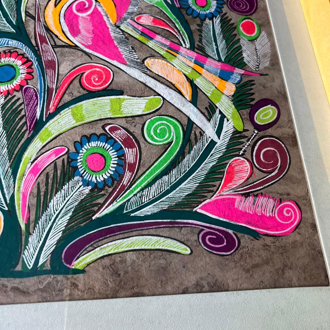 ⭐️良品⭐️メキシコ アマテ絵 2個セット