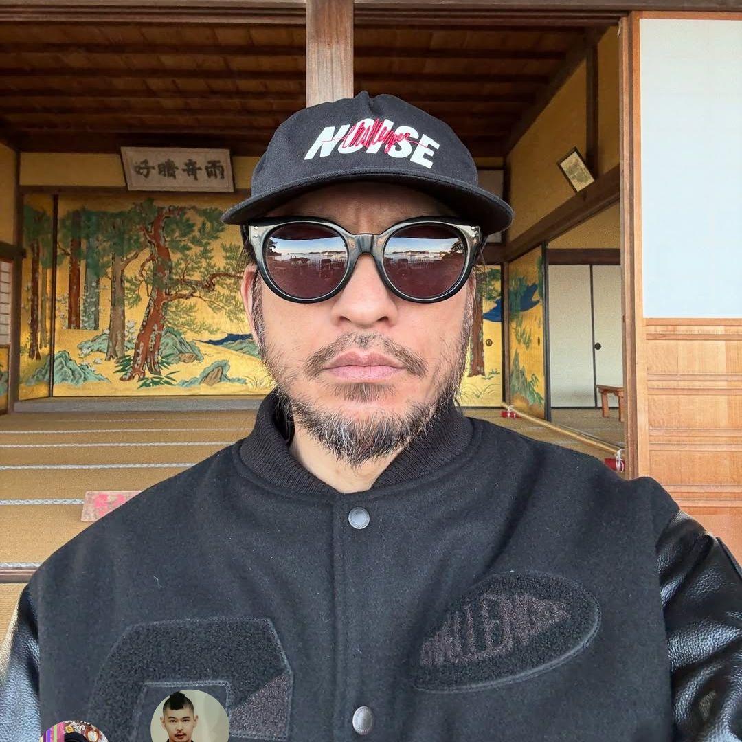 CHALLENGER　NOISE CAP　BLACK　長瀬智也