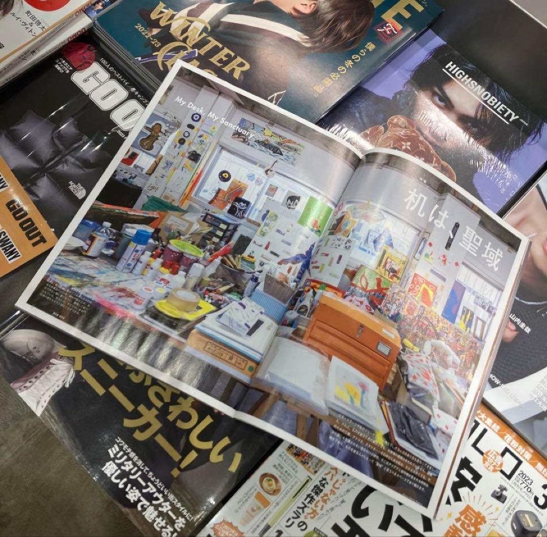 希少 黒田征太郎 絵画 セット フラワー 花 イラスト 原画 ブルータス