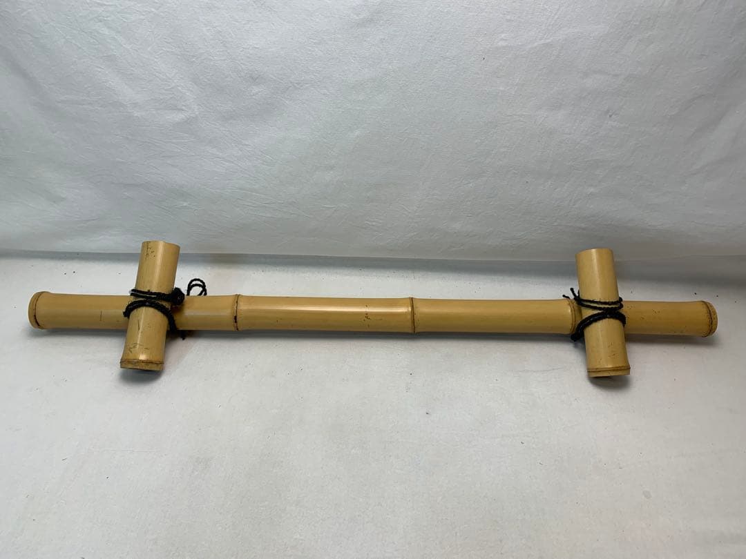 ほぼ未使用 茶道具 白竹 結界 茶室道具 間仕仕切 竹工芸 衝立 和家具 元箱