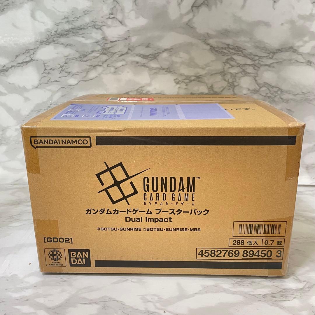 【新品未開封品】ガンダムカードゲーム DualImpact[GD02]1カートン