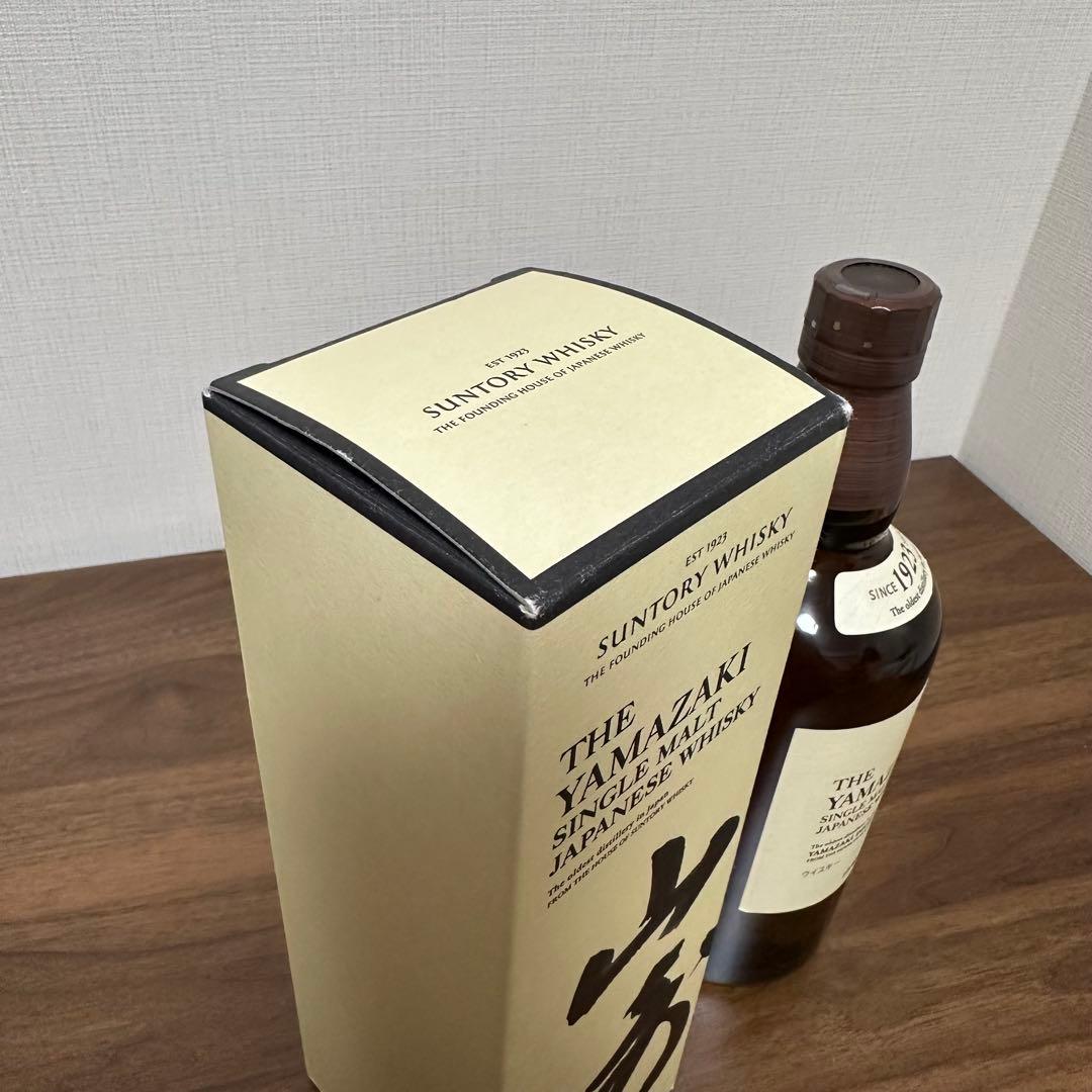 【化粧箱付き 新品未開封】山崎 シングルモルトウイスキー 700ml 43度