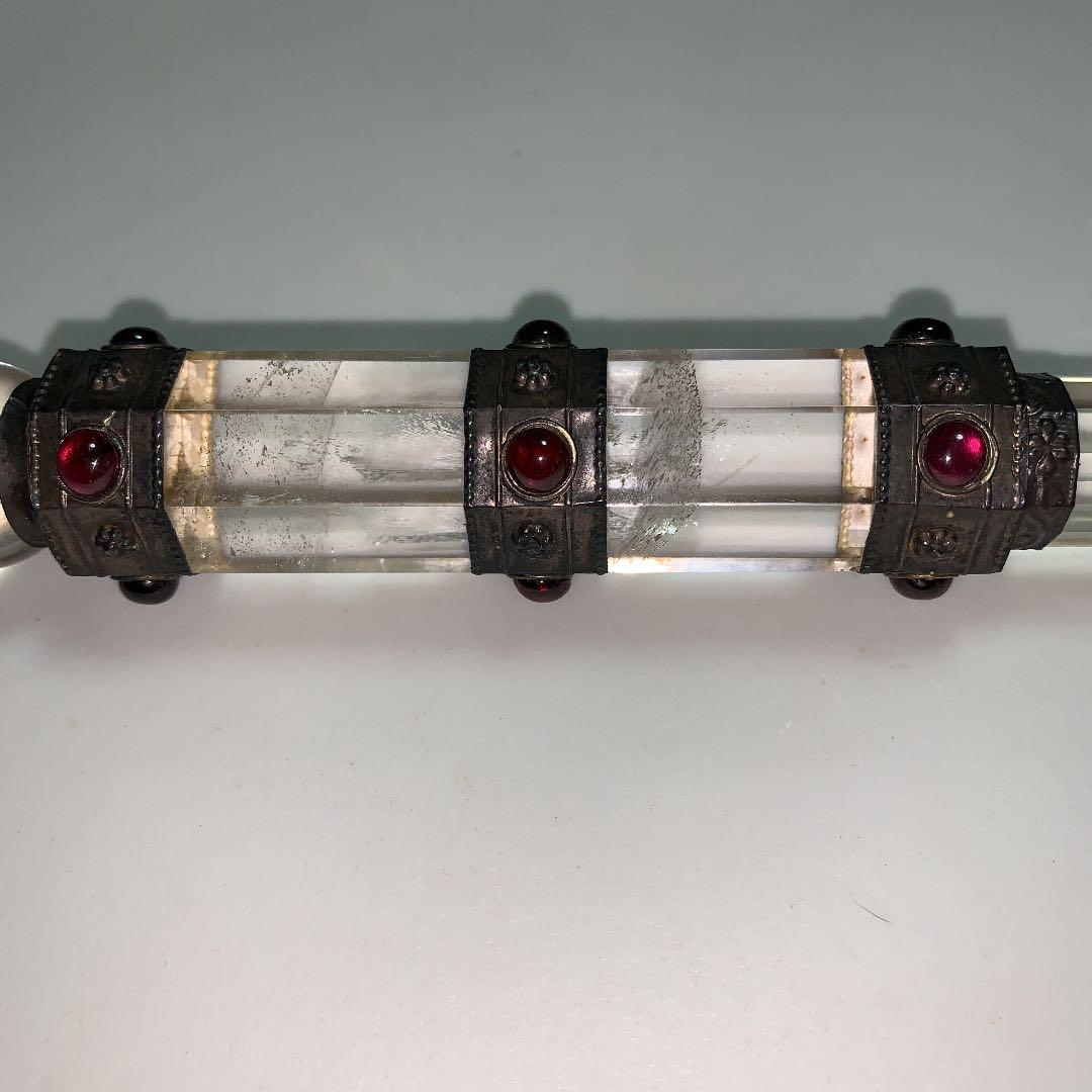 水晶 ヒーリングワンド 魔法の杖 アンティーク