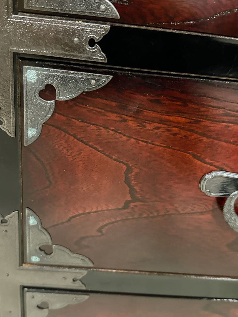 美品　民芸箪笥 和たんす 和風 ローチェスト　7段二部式