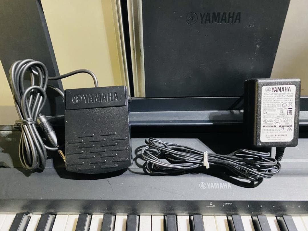 YAMAHA P-45Ｂ ブラック 88鍵 ACアダプター/ペダル付き