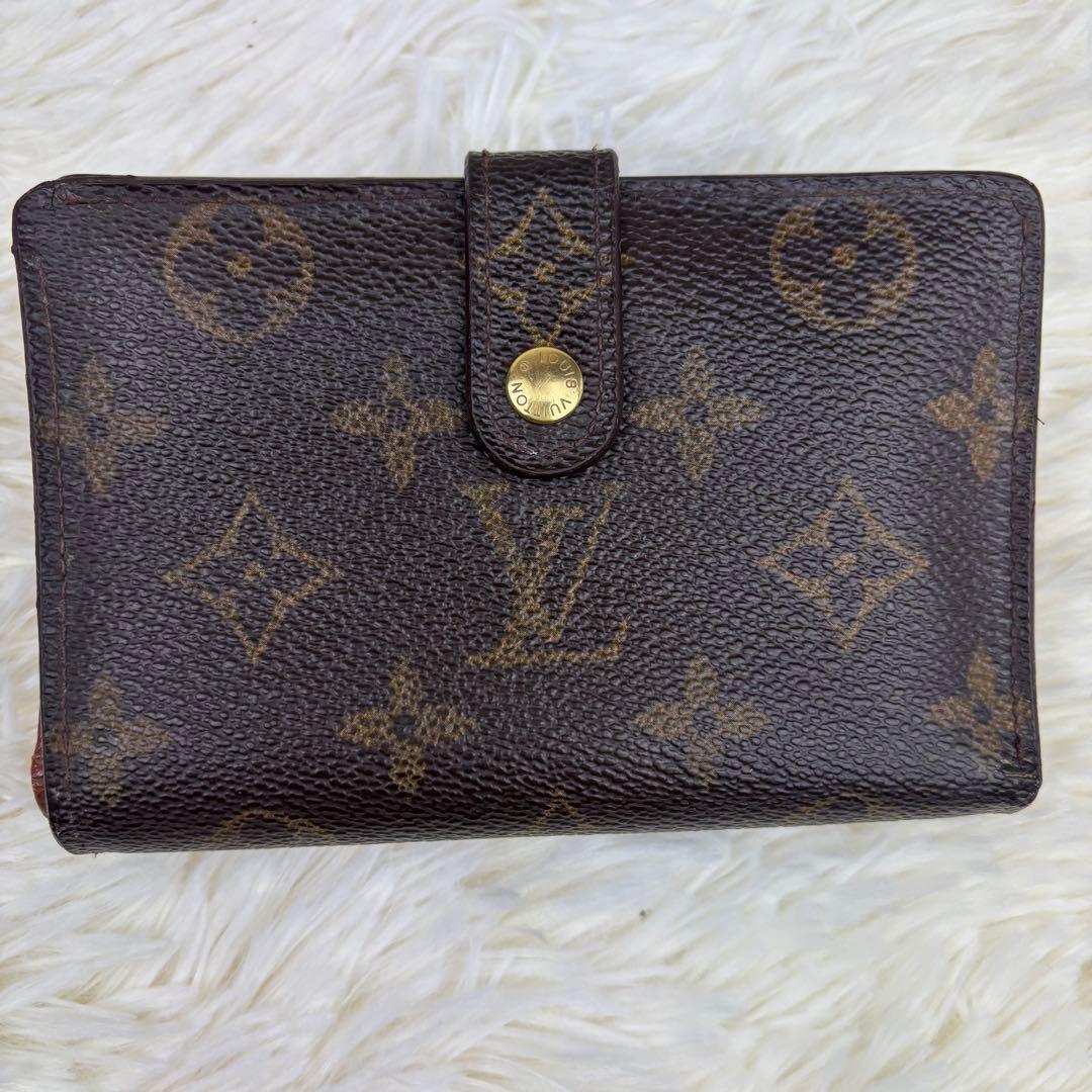 ルイヴィトン モノグラム がま口財布 折り財布 ポルトフォイユ ヴィエノワ