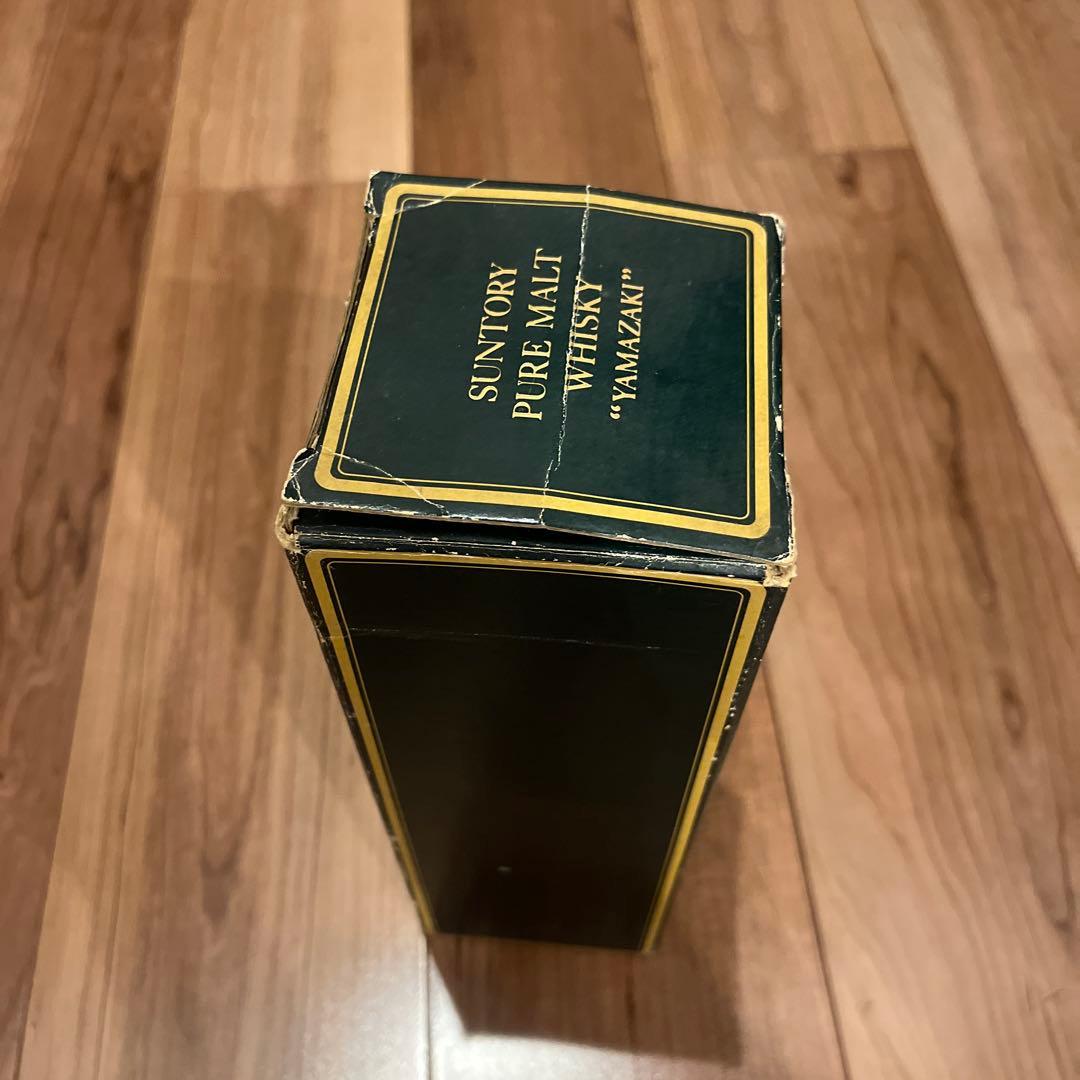 箱有り サントリー 山崎 10年 ピュアモルトウイスキーグリーンラベル新品未開栓