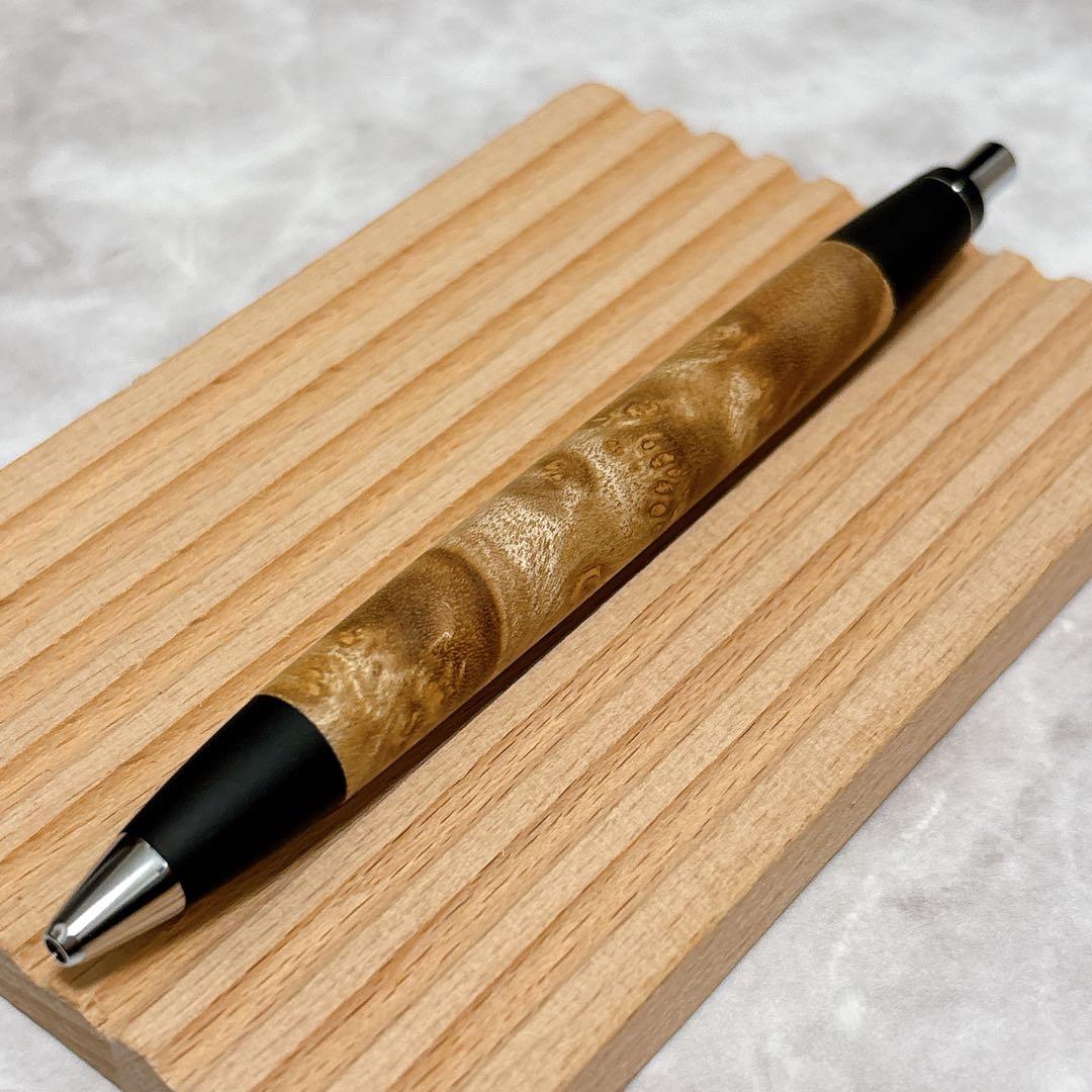 【24時間以内発送】野原工芸 マーブルウッド ボールペン