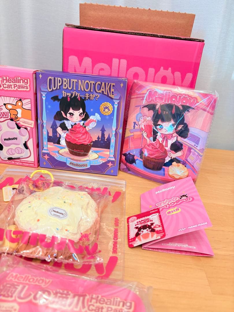 p*o様 未使用 ◇ メロジョイ 3点 セット カップケーキ 猫爪 チーズ