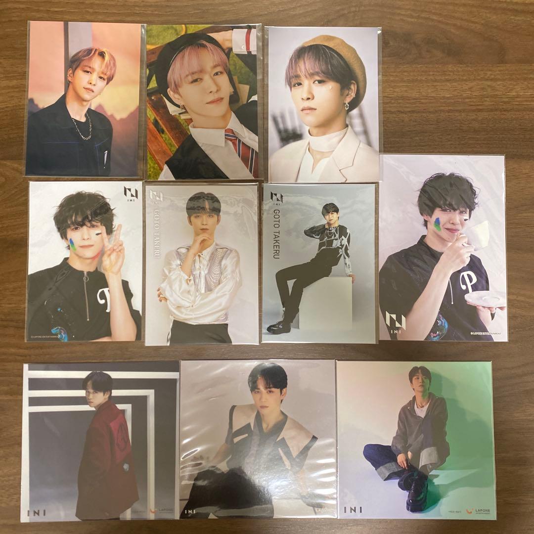 INI 後藤威尊 グッズまとめ売り