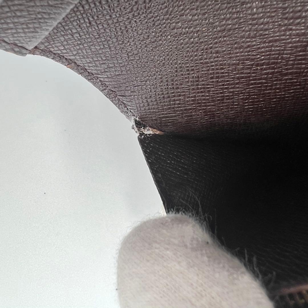 Louis Vuittonルイヴィトン ダミエ 二つ折り財布コンパクトウォレット