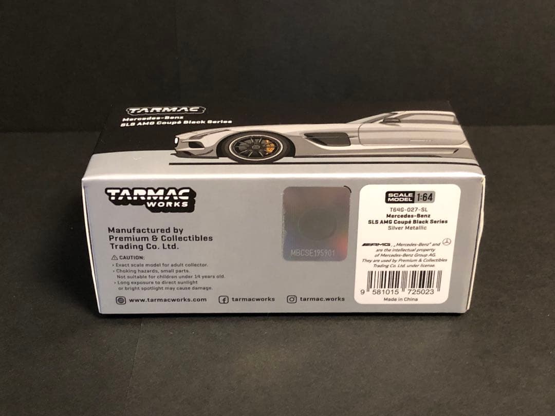 ターマックワークス 1/64 メルセデスベンツ SLS AMG ブラックシリーズ