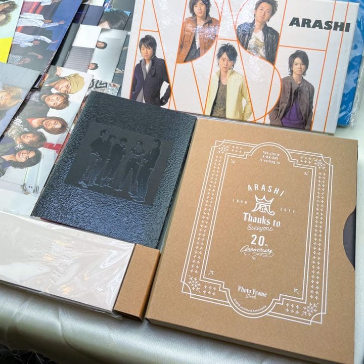 嵐 会報 1から95冊 ＋ 写真集  ＋ フォトフレーム ＋ ホルダーセット