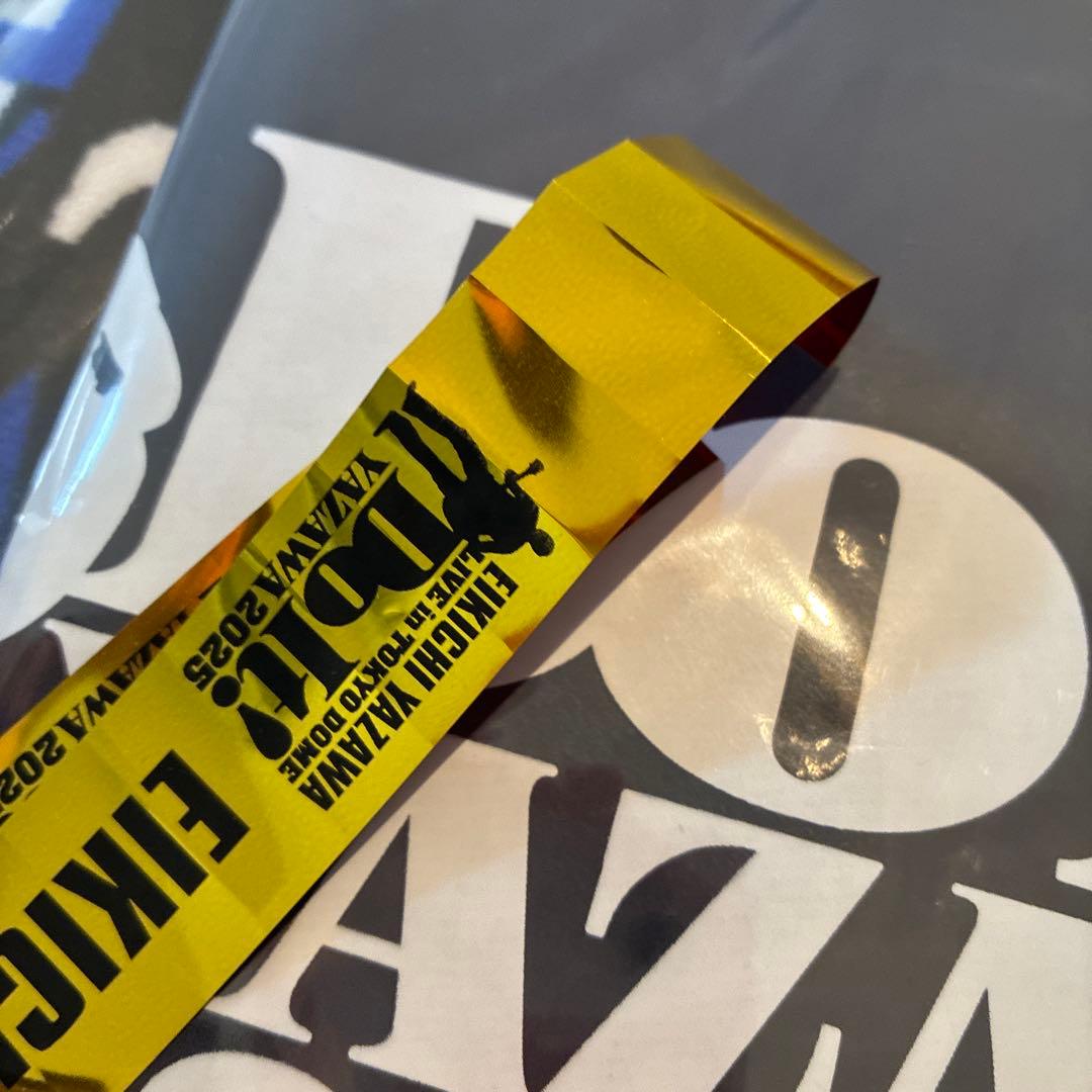 矢沢永吉2025年ツアーSS席 特典グッズ　新品未開封　金テープ　東京ドーム