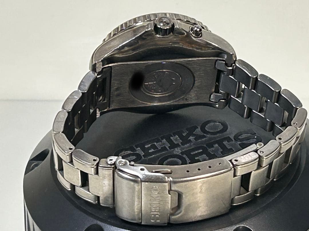 完動レア 【二次電池新品】SEIKO SCUBAMASTER 5M45-6A30
