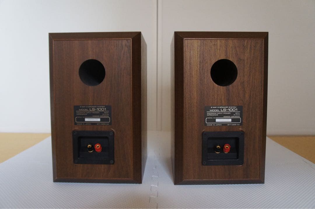 KENWOOD LS-1001 ブックシェルフスピーカー ペア国産ヴィンテージ