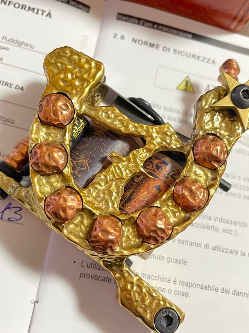 Sunskin tattoomachine shaderタトゥーマシン手製の機械