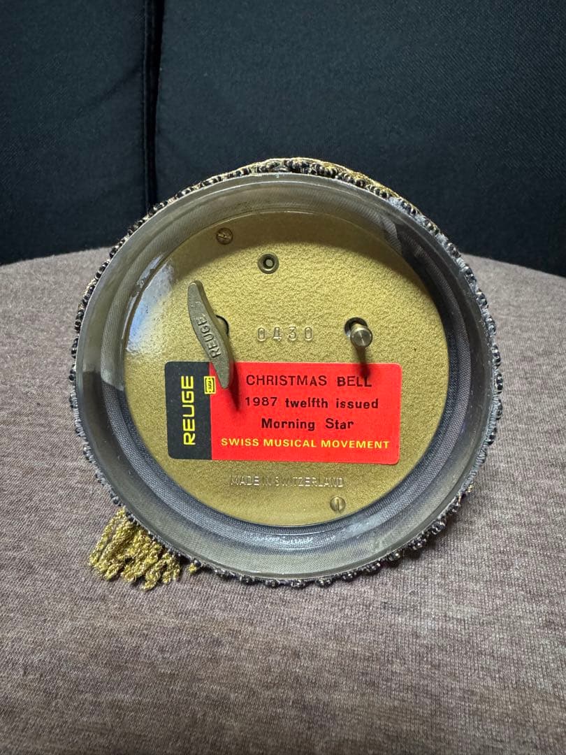 REUGE リュージュ　クリスマスコレクターズベル 1987年　スイス製