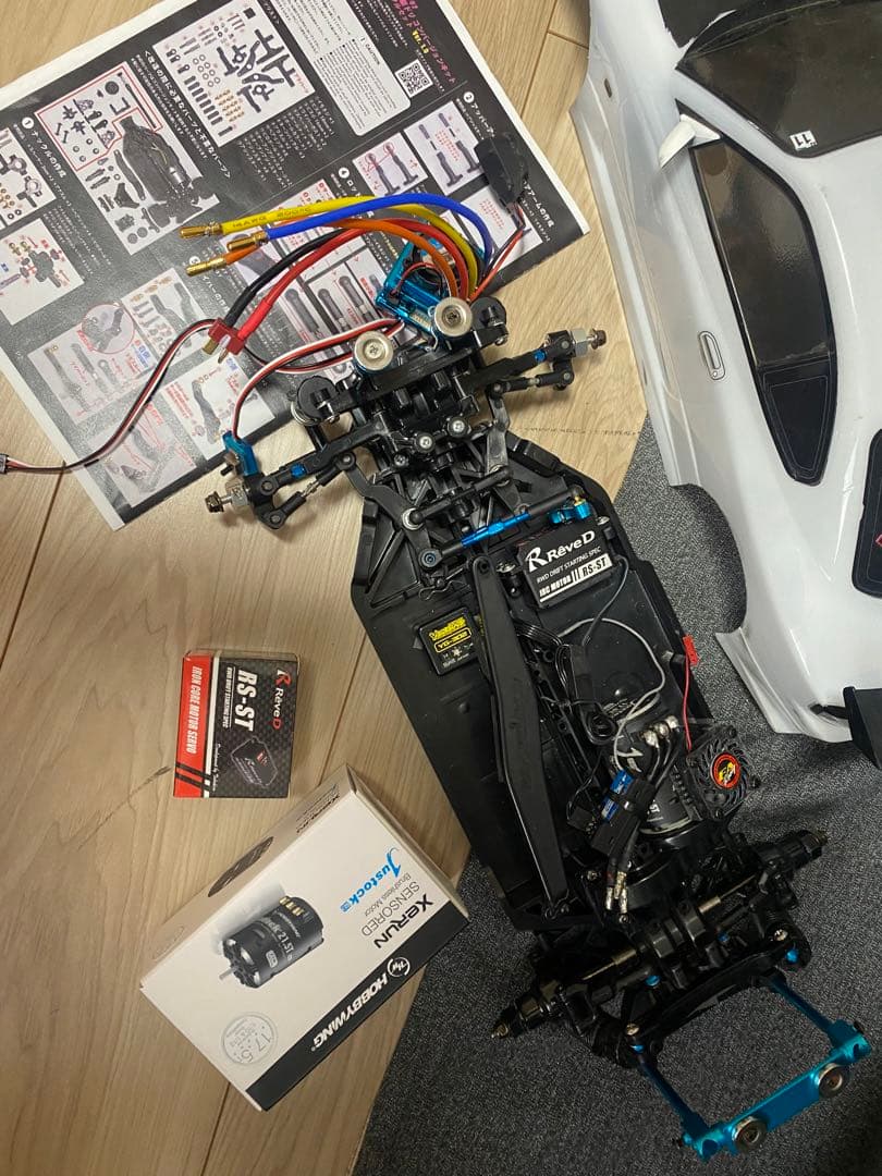 TT-02 RWD 二駆ドリ コンバ組み込み 仕上げ済　RêveD RS-ST