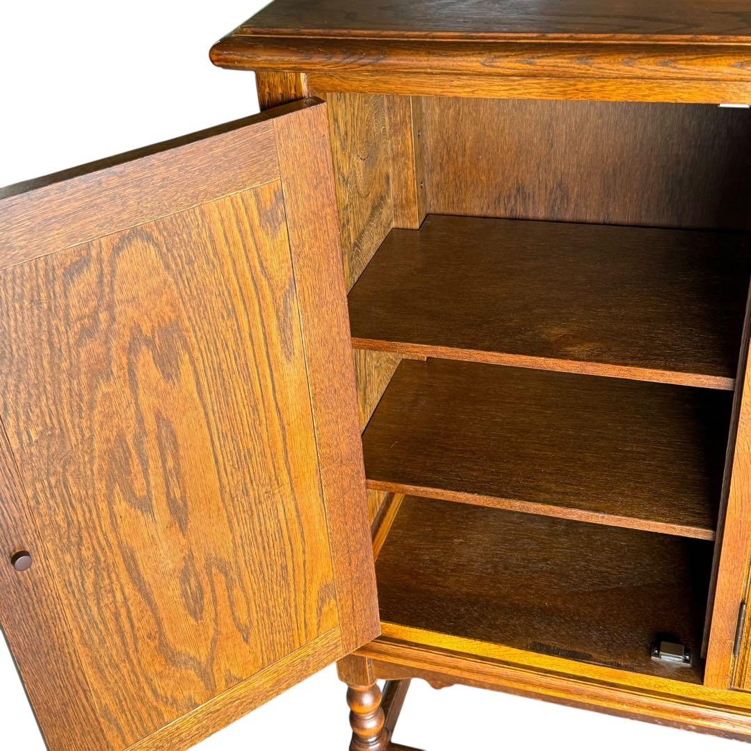 HR880 【希少】三越 Brugge ブルージュオーク無垢 サイドボード