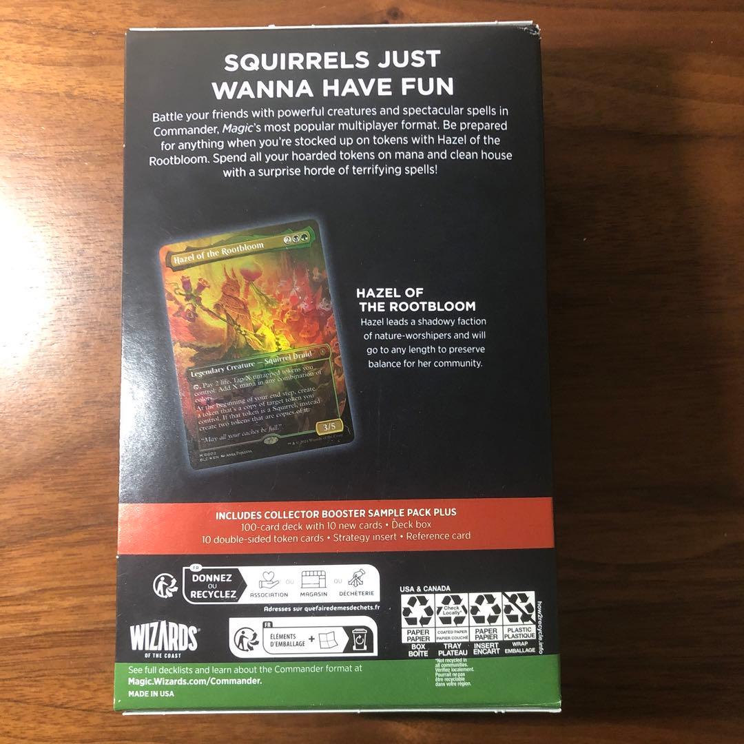 リスの悪ふざけ　SQUIRRELED AWAY BLOOMBURROW 英語版