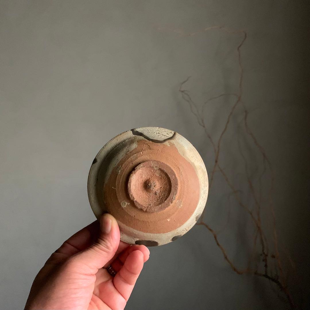 古唐津 平盃 古美術 酒器 古道具 アンティーク 唐津焼