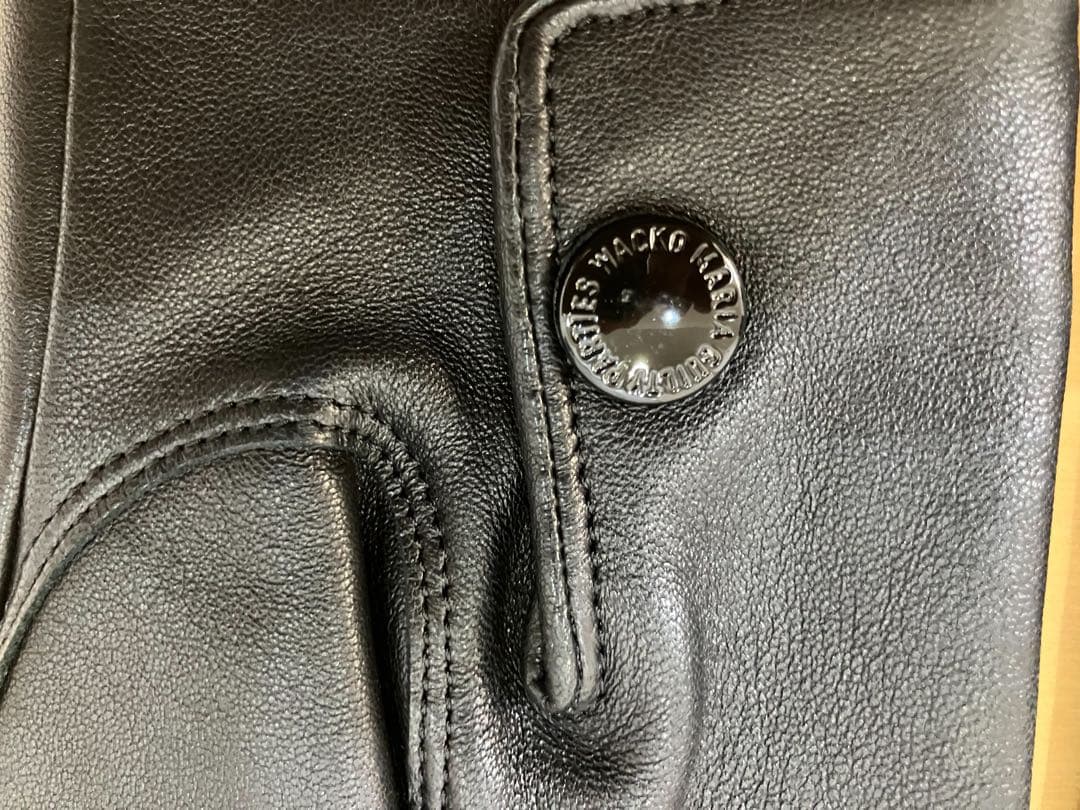 つりびと様　wackomaria レザー製黒手袋