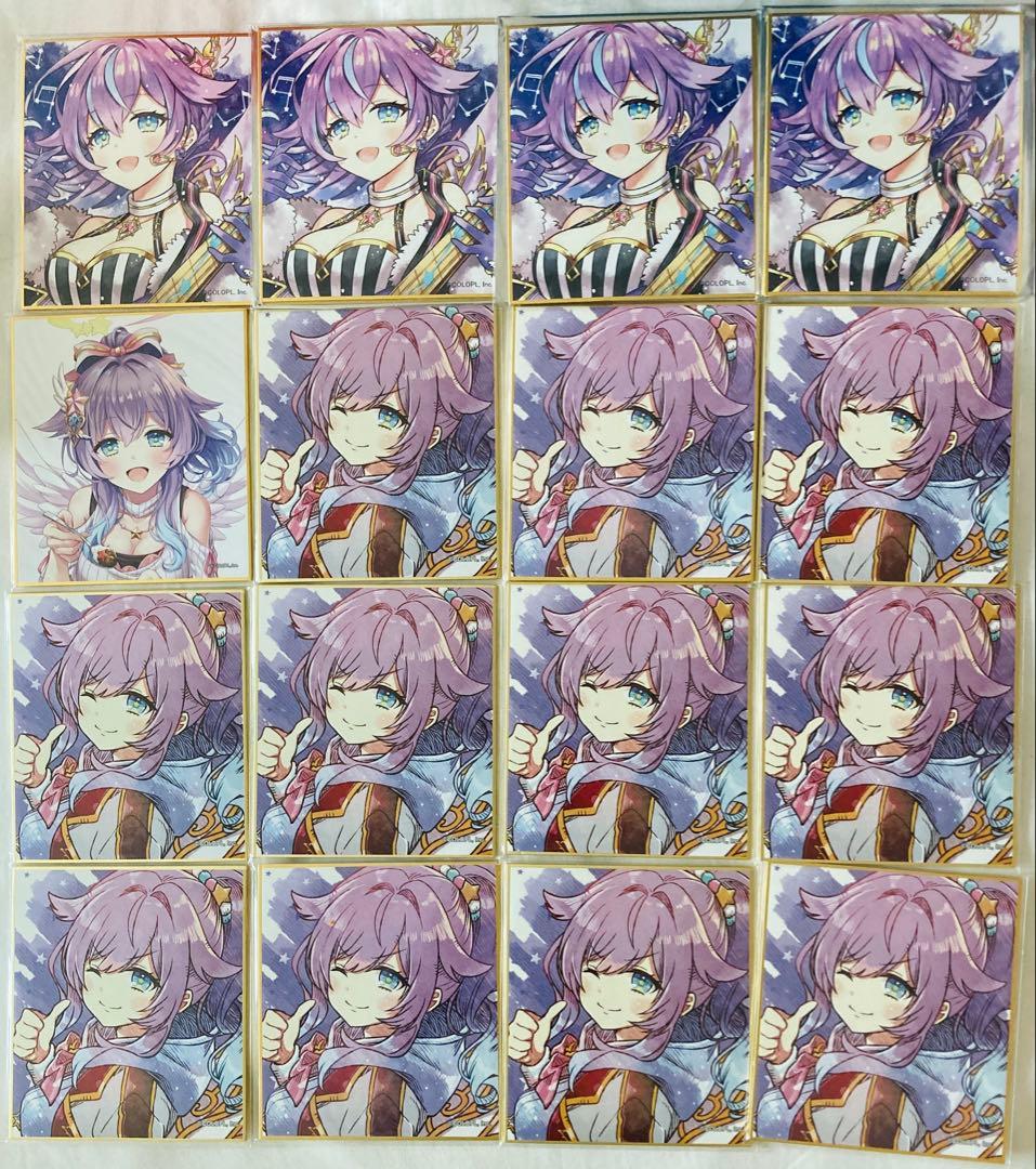 白猫プロジェクト　ルカ　色紙　缶バッジ　アクスタ　アクリル　まとめ売り　セット