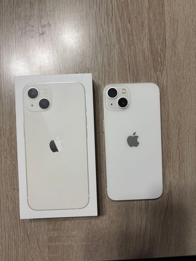 Apple iPhone 13 ホワイト 本体 箱付き