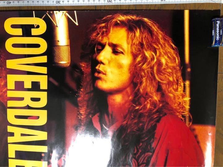 カヴァーデル ペイジ　ツェッペリン　ホワイトスネイク　ポスター　未使用新品