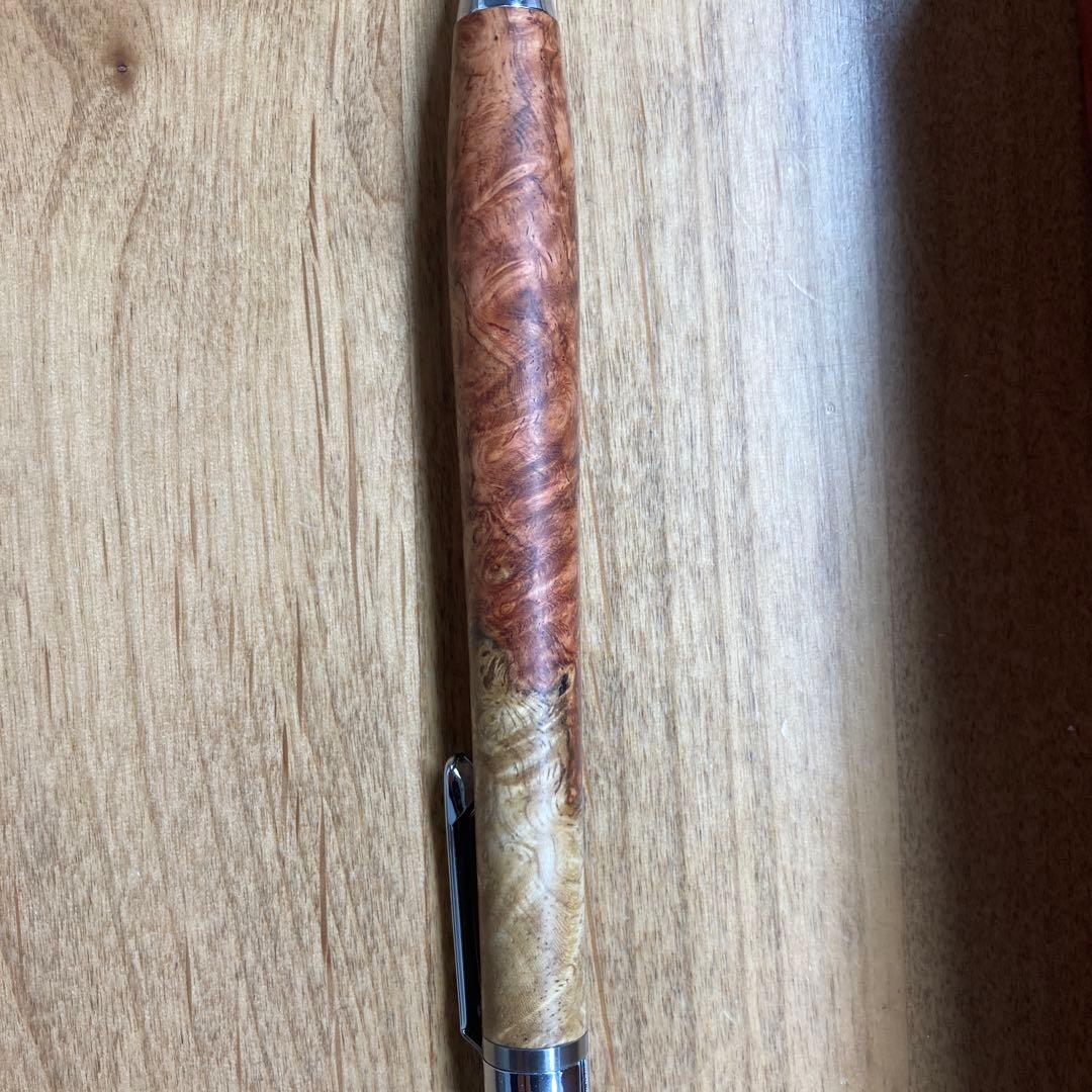 工房楔ペンシル楔花梨紅白（こぶ杢）新品未使用