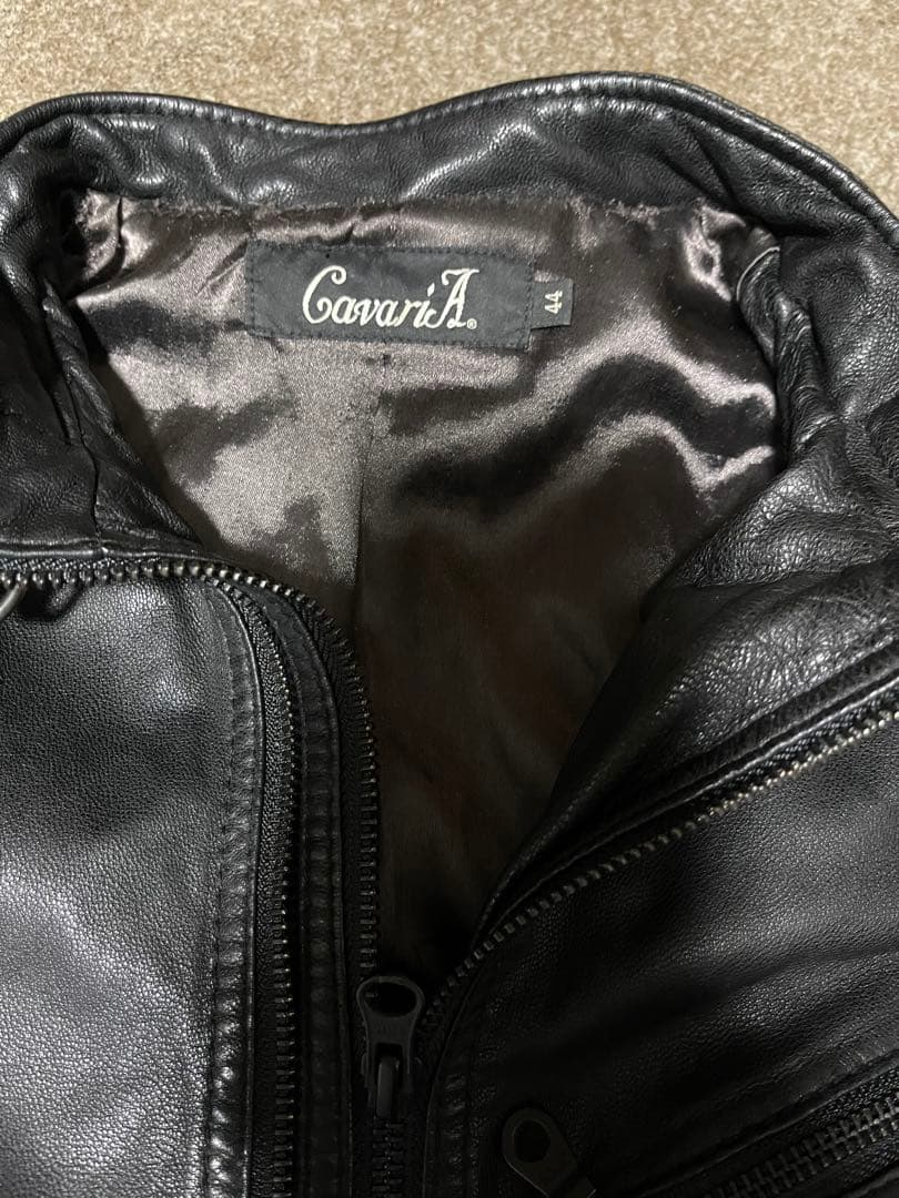 キャバリア　ジャケット　ゴードレザー　中古