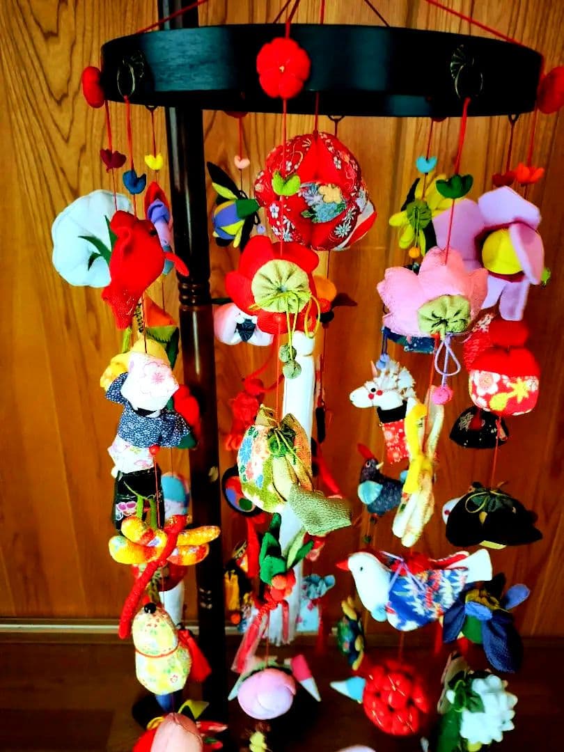ちりめん細工　つるし飾り